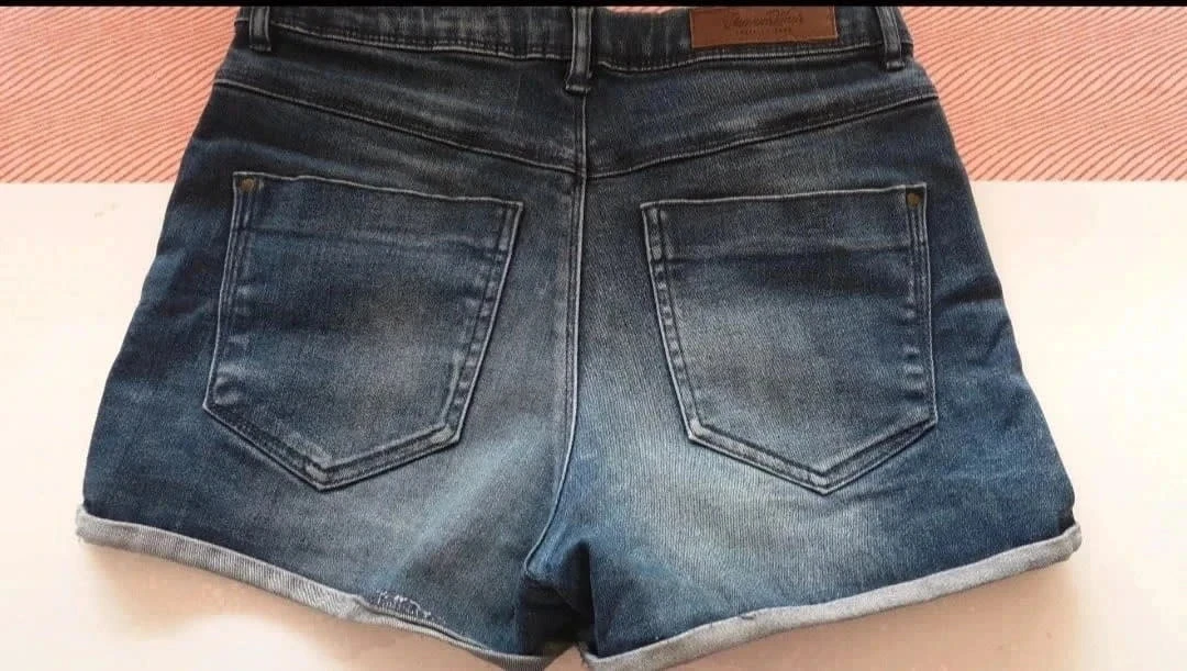 Short en jean zara taille 34 – photo 3